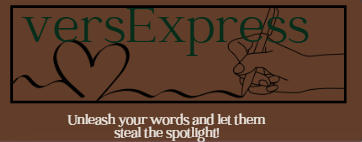 versExpress logo featuring stylized text and quill